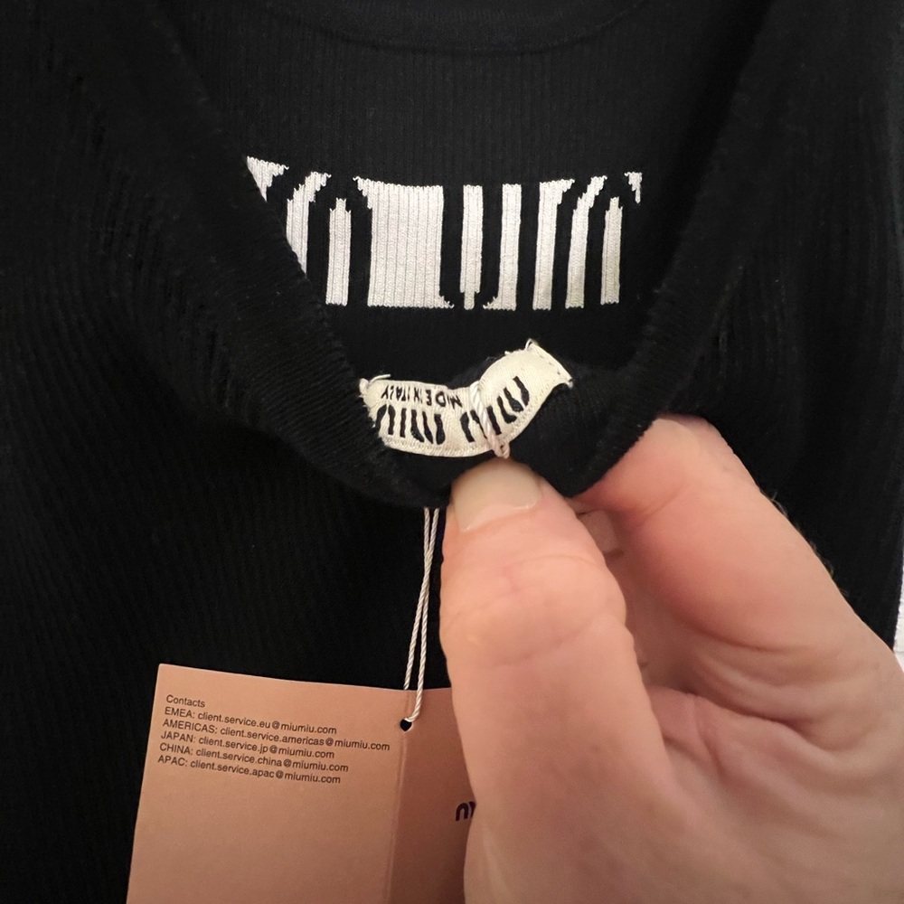 Miu Miu Black Backless Dress - Picture 5 of 10